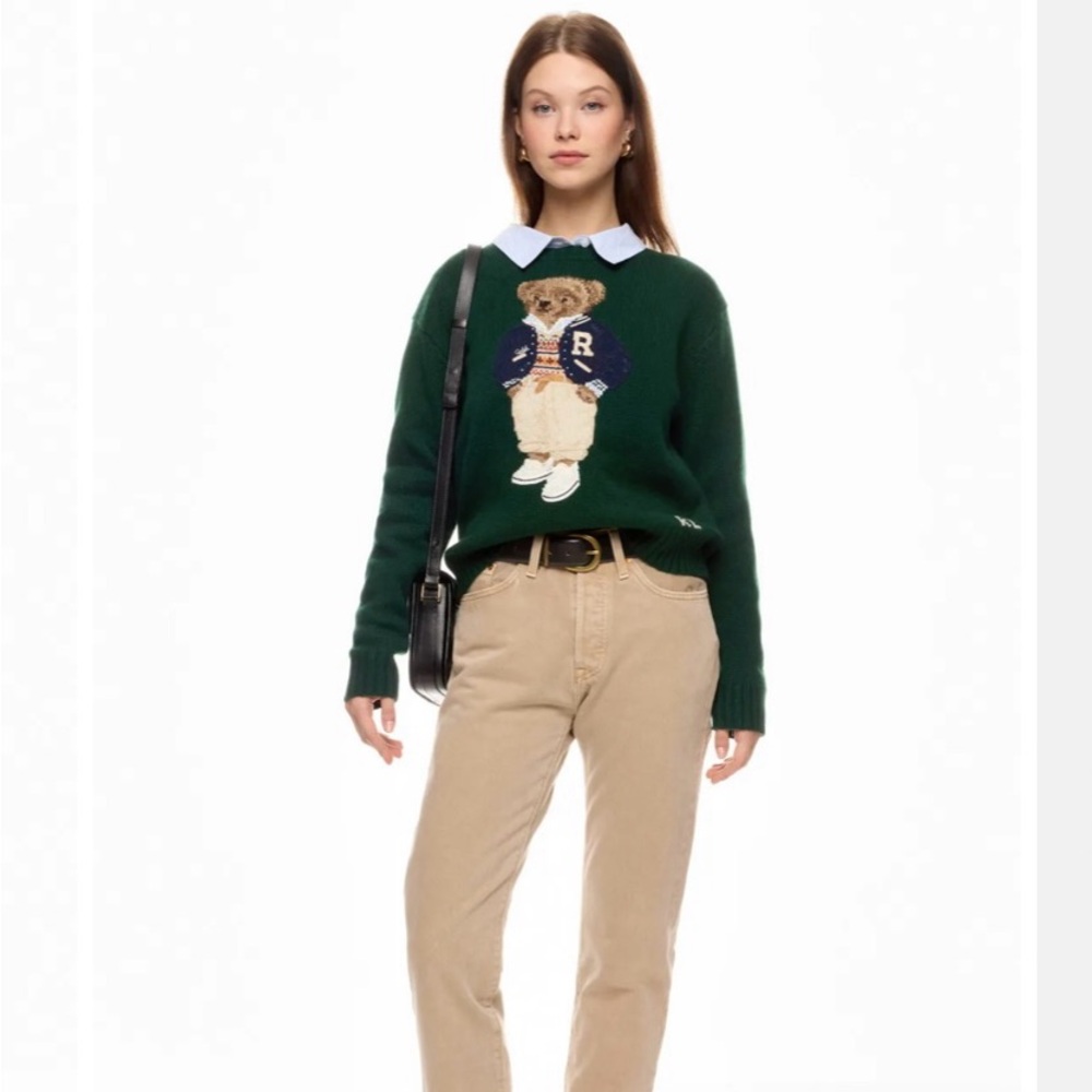 Ralph Lauren Polo Bear Wool-Cashmere Sweater - Picture 4 of 11
